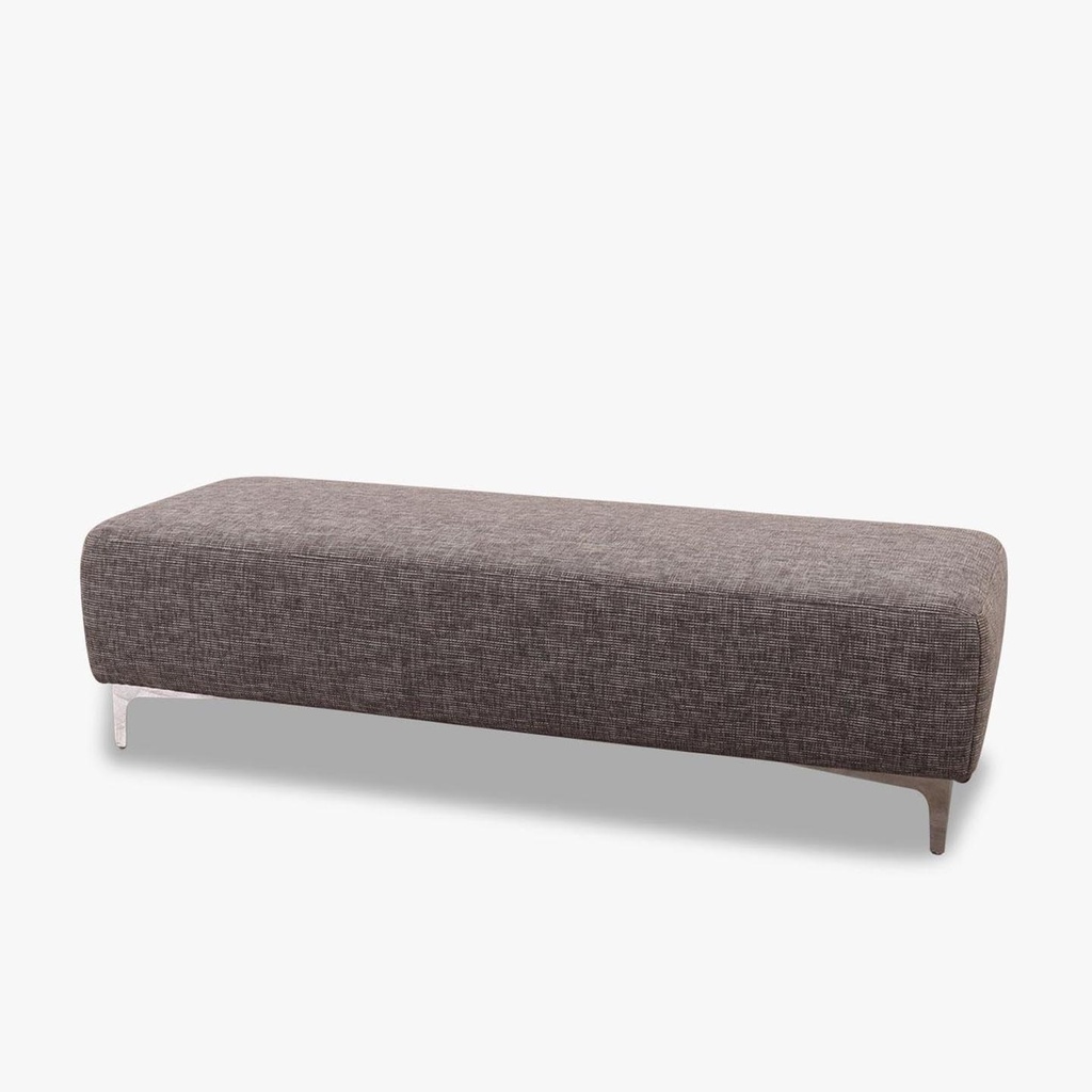 [92260399] Ewald Schillig stool MR 680 in grey fabric