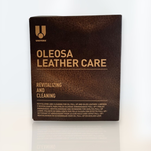 [PF03895] Uniters OLEOSA OIL PULL-UP Set - Cleaner for waxed leather 2x150ml