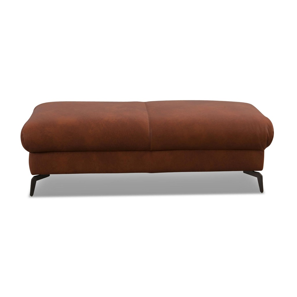 Willi Schillig Hocker 21106 Piedroo in Leder Z69 cognac