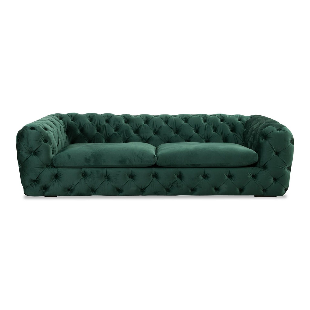 [SD37949] Softform Sofa Chester Pluto in Stoff Amsterdam dunkelgrün
