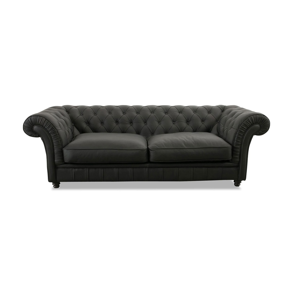 [100130820] Softform Sofa Chester in Leder Rancho moro
