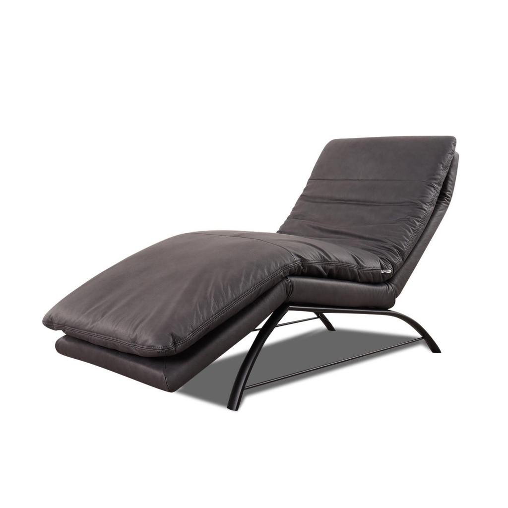 [92260485] Willi Schillig lounger 47000 DAILY DREAMS in leather Z65 anthracite