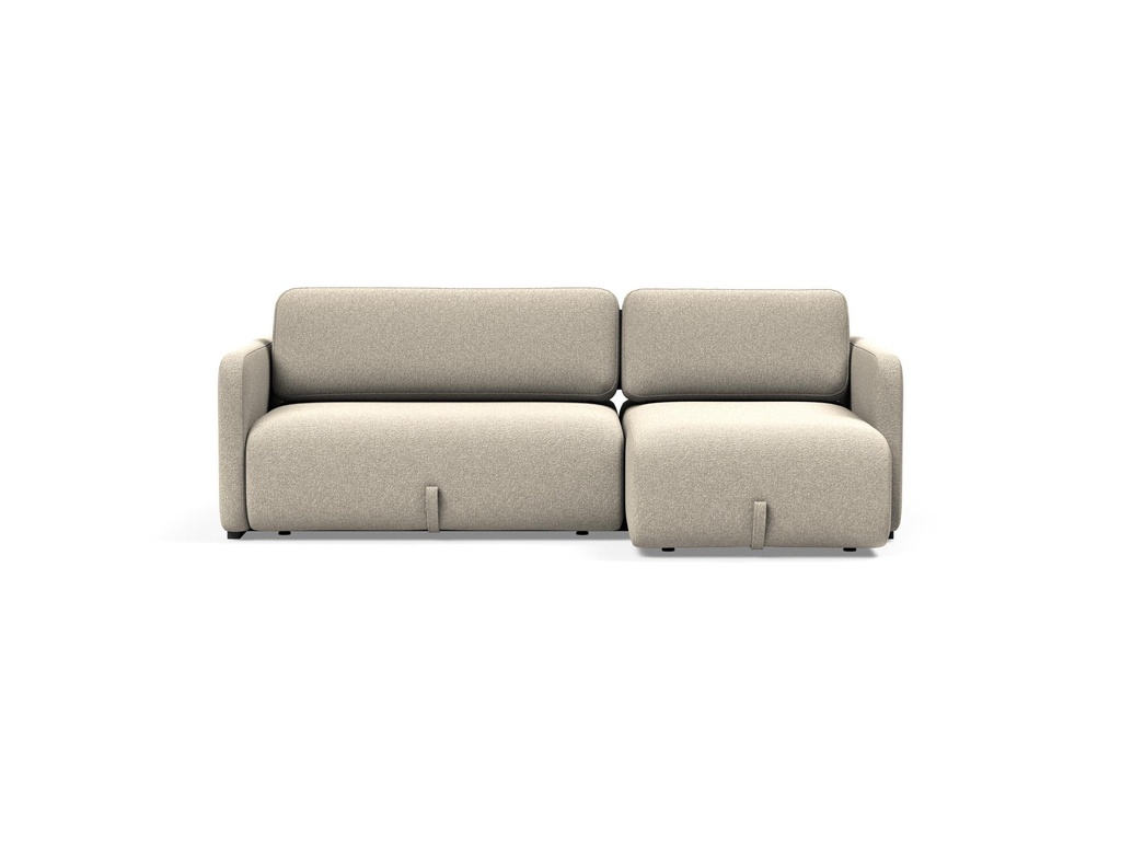 [Vogan Lounger-539] Innovation Living Schlafsofa Vogan Lounger in Stoff 539 Bouclé Beige