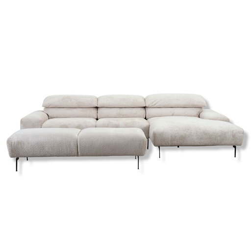 [92260226] ES Brand Ecksofa Esmara in Stoff 15.703 natura