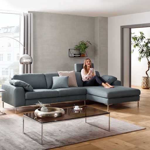 Willi Schillig Ecksofa 22850 ALEXX in Stoff W82 konfigurierbar