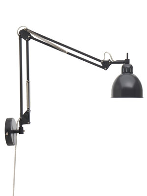 [104562] Frandsen wall lamp JOB WALL Ø 14cm in color matt grey