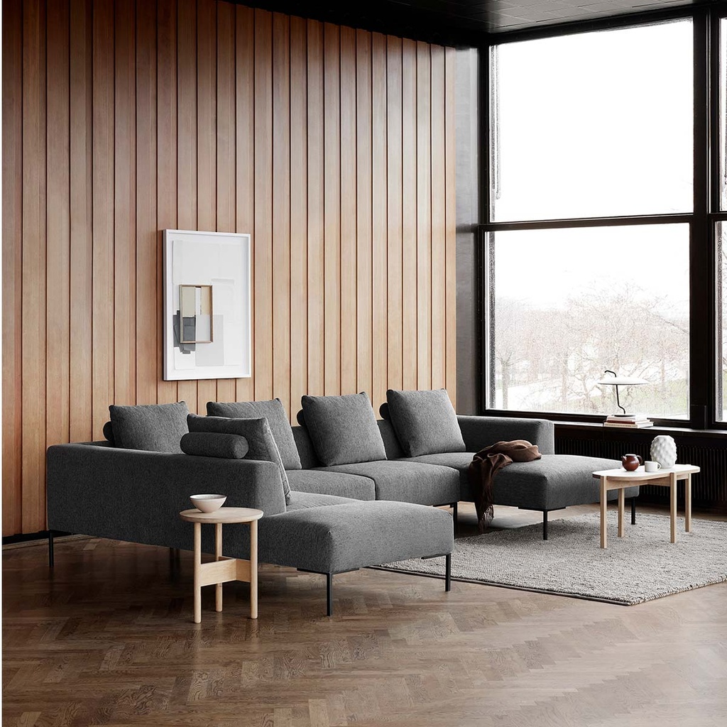Flexlux corner sofa SAVA in Copparo fabric