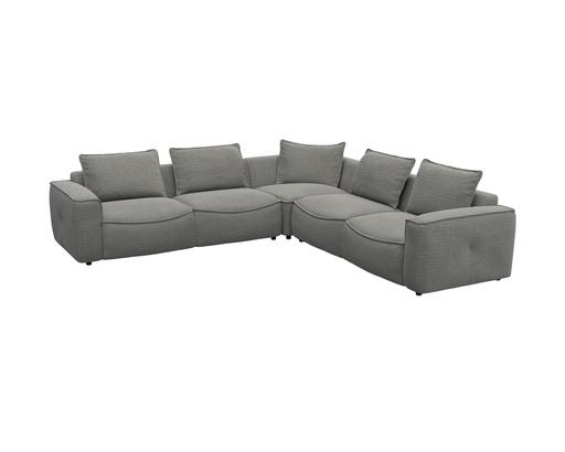 Flexlux corner sofa 9221 Samone in Taranto fabric