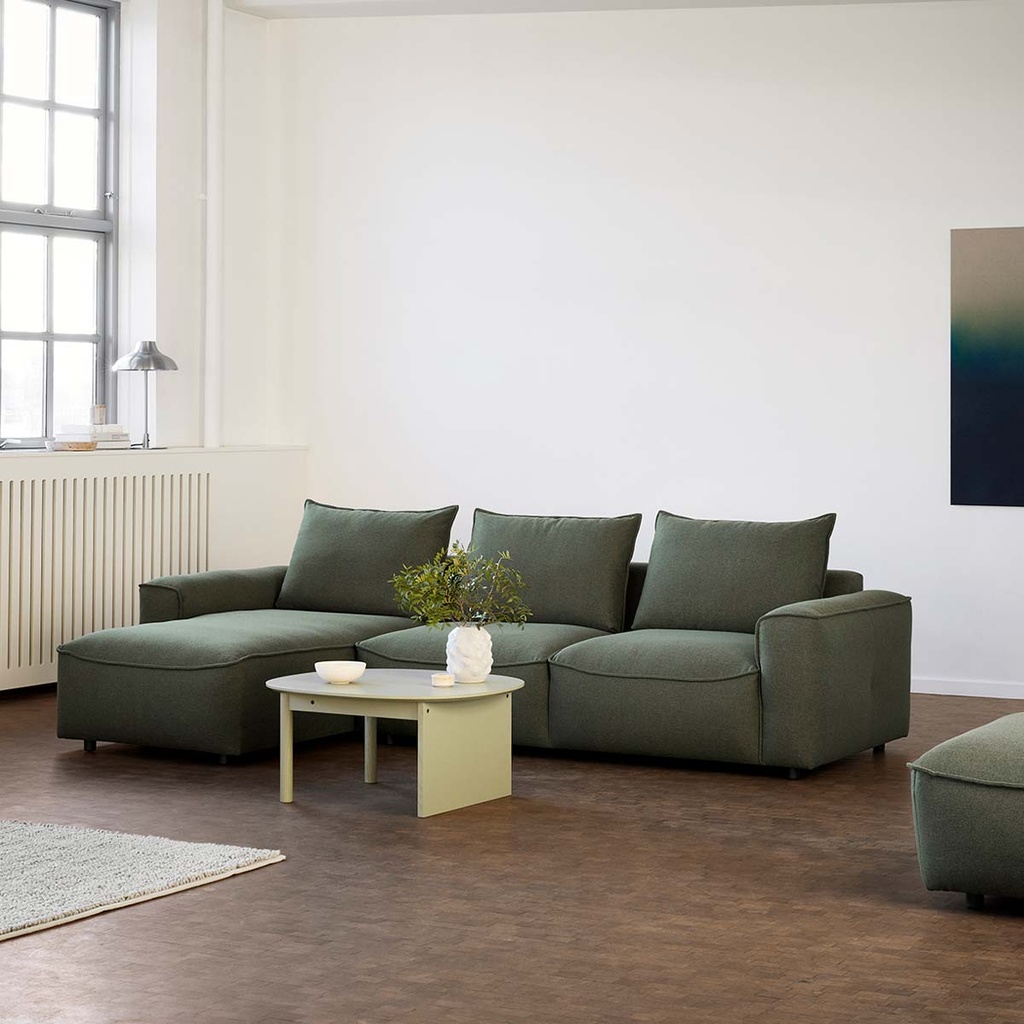 Flexlux Ecksofa Samone in Stoff Re-Born